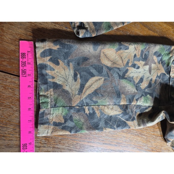 Vintage  Camo Double Knee Cargo Pants Men's 34x36 Hunting USA Made Adjustable - Picture 12 of 13